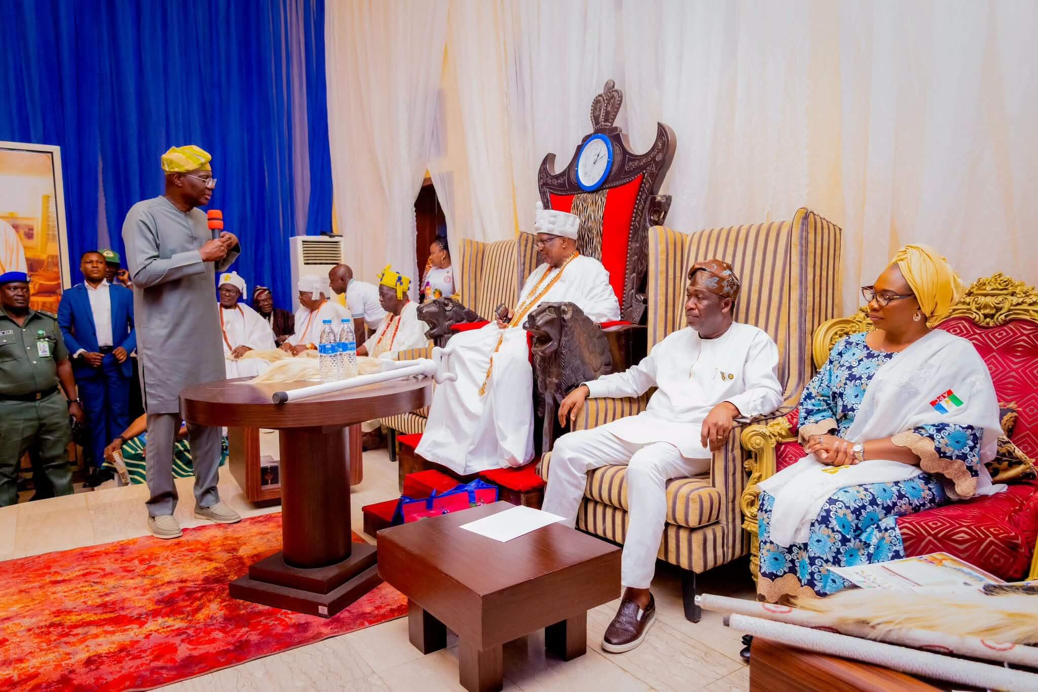 Honouring Traditional Leadership: Royal Consultation with the Ayangburen of Ikorodu
